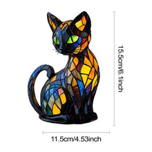 Carica l'immagine nel visualizzatore di Gallery, Leuchtkatze – lampada artigianale che fa brillare i cuori