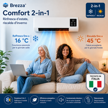 Carica l'immagine nel visualizzatore di Gallery, Brezza Pro – Condizionatore Portatile & Riscaldatore senza Installazione | 2-in-1