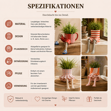 Carica l'immagine nel visualizzatore di Gallery, FrechTopf – der Pflanztopf mit Persönlichkeit