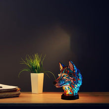 Carica l'immagine nel visualizzatore di Gallery, LeuchtWolf - lampada artigianale che illumina i cuori