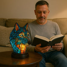 Carica l'immagine nel visualizzatore di Gallery, LeuchtWolf - lampada artigianale che illumina i cuori