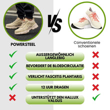 Lade das Bild in den Galerie-Viewer, PowerSteel - ergonomischer, rutschfester und entlastender Sicherheitsschuh - Zertifiziert nach EN ISO 20345