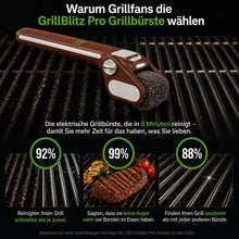 Carica l'immagine nel visualizzatore di Gallery, Spazzola per Barbecue GrillBlitz Pro