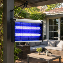 Carica l'immagine nel visualizzatore di Gallery, UV-Insektenvernichter – Elektrische Fliegen, Gelsen, Motten, Kakerlaken- & Mückenfalle für Innen und Außen - 30–170 m²