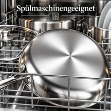 Carica l'immagine nel visualizzatore di Gallery, BratWerk – Edelstahl-Hybridpfanne ohne PFAS & PTFE