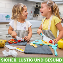 Carica l'immagine nel visualizzatore di Gallery, Set da cucina per bambini a prova di bambino - Cucina sicura per i bambini