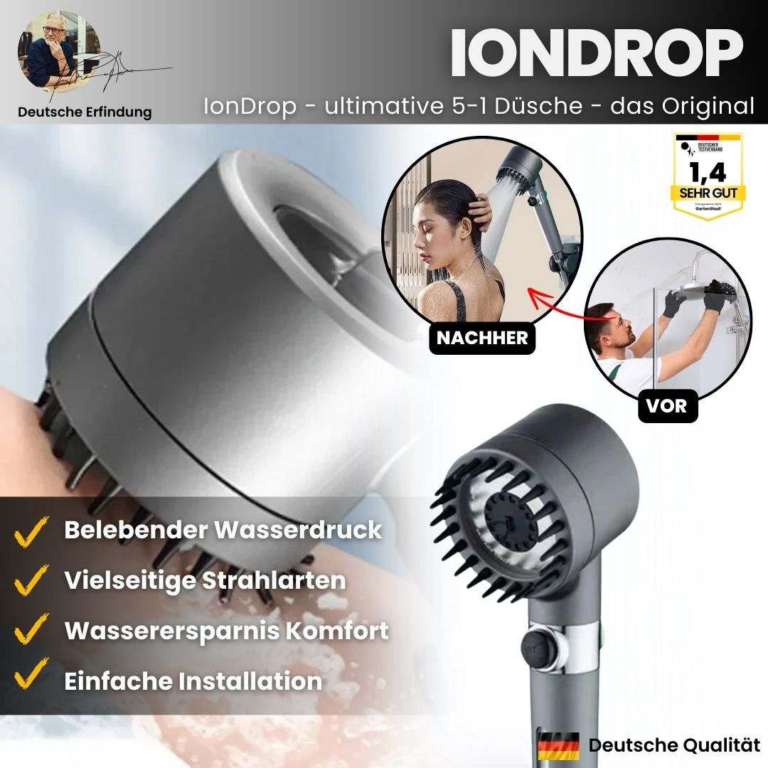 IonDrop - Soffione doccia