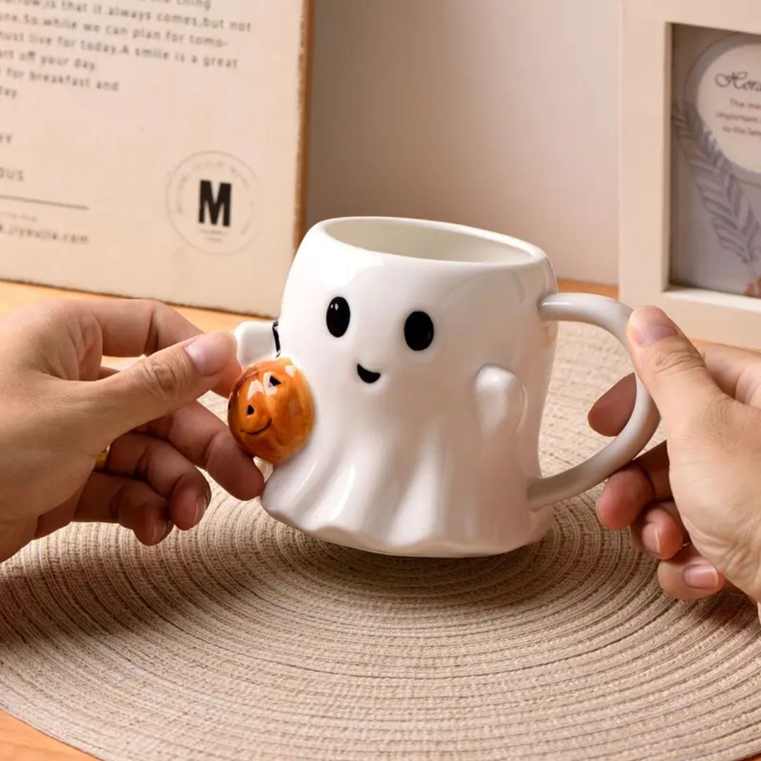 Tazza fantasma di zucca - Dolce fantasma con zucca - perfetta per Halloween