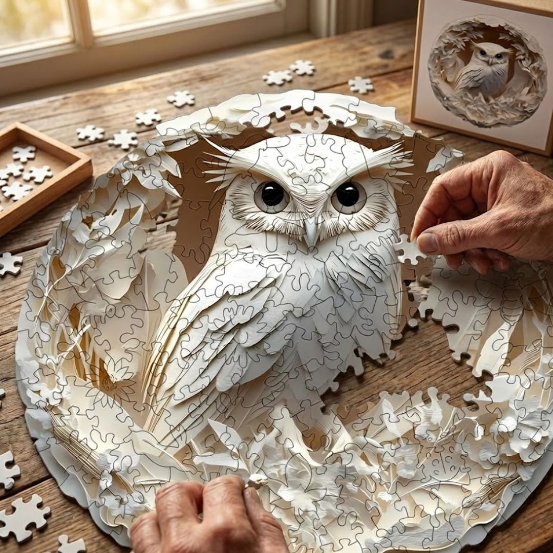 EulenGlück Puzzle - Puzzle per ore tranquille e creative