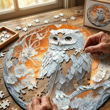 Carica l'immagine nel visualizzatore di Gallery, EulenGlück Puzzle - Puzzle per ore tranquille e creative
