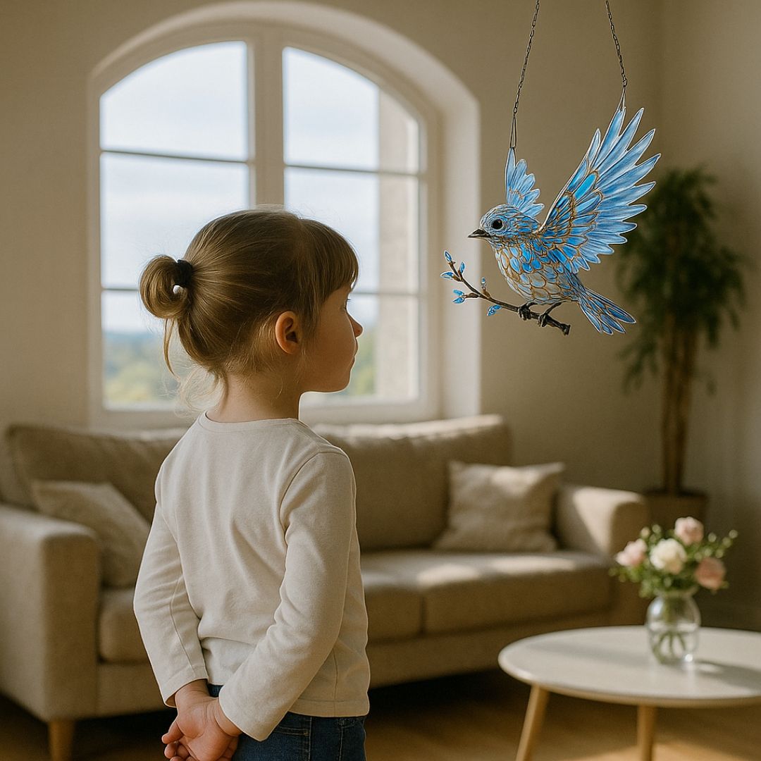 Bluebird Spirit - un tocco di luce fatto a mano per la casa