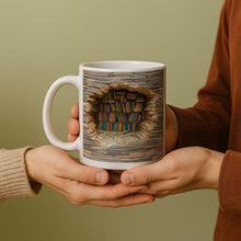 Carica l'immagine nel visualizzatore di Gallery, Tazza a mondo letterario 3D fatta a mano
