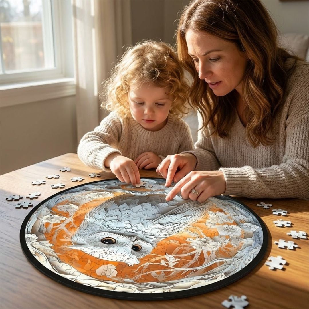 EulenGlück Puzzle - Puzzle per ore tranquille e creative