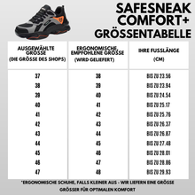 Lade das Bild in den Galerie-Viewer, SafeSneak Comfort+ ergonomischer Sicherheitsschuh mit anatomisch geformter Sohle - Zertifiziert nach EN ISO 20345
