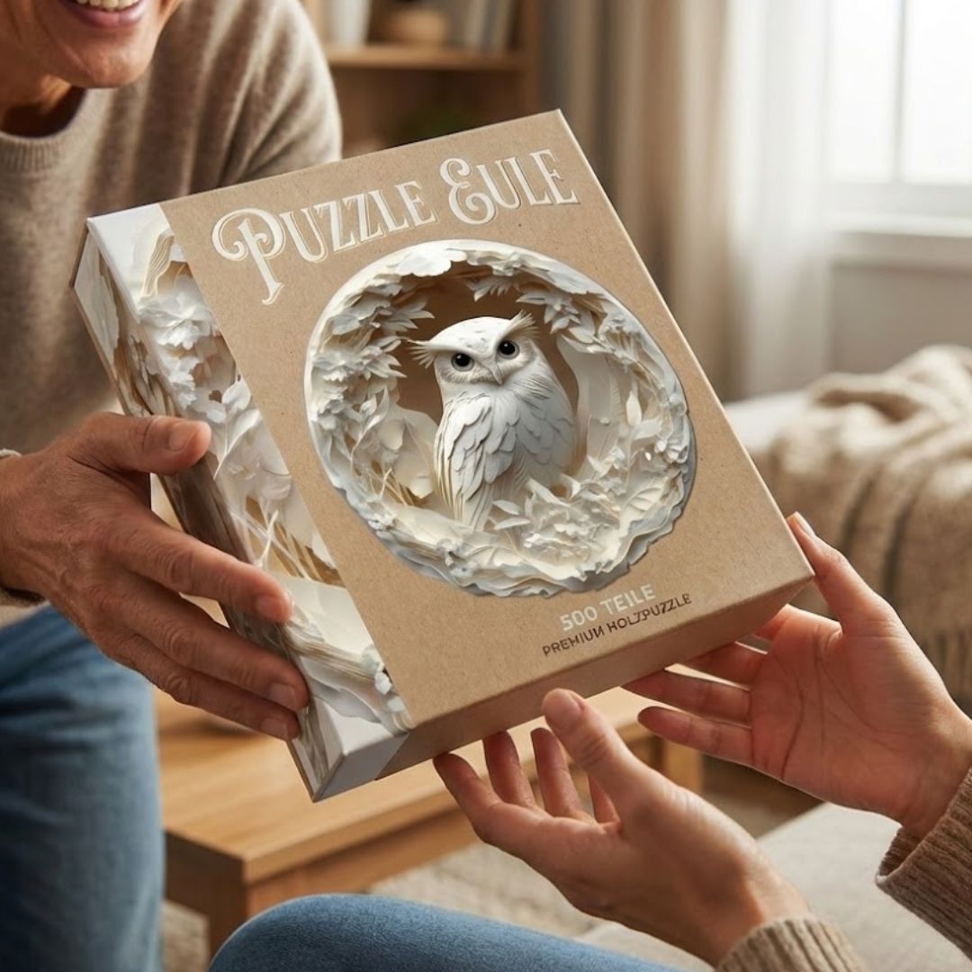 EulenGlück Puzzle - Puzzle per ore tranquille e creative