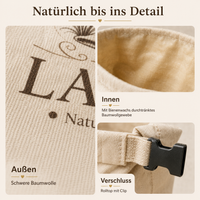 LaibLiebe – Handgemachter natürlicher Brotbeutel aus Bienenwachs