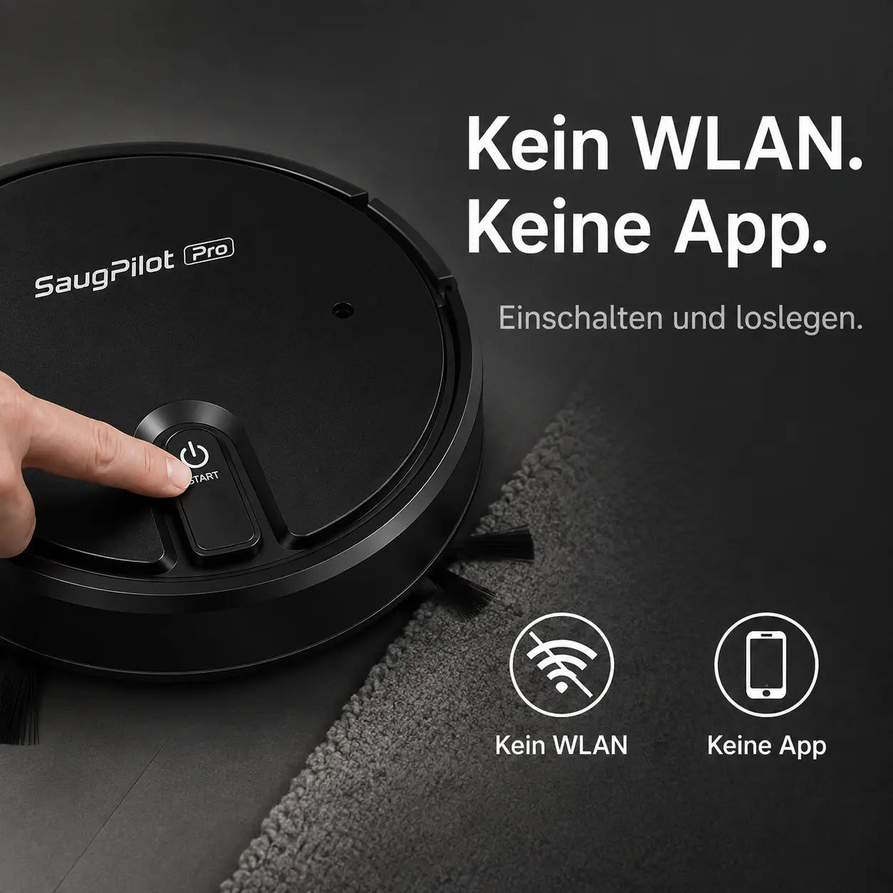 SaugPilot Pro – Smarter 5-in-1 Saugroboter für die tägliche Bodenreinigung