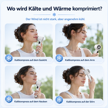 Carica l'immagine nel visualizzatore di Gallery, EisLuft Pro - Persönlicher Ventilator mit aktiver Sofortkühlung — 199 Stufen, ein Knopfdruck, sofort spürbar kühler.
