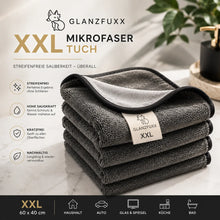 Carica l'immagine nel visualizzatore di Gallery, GlanzFuxx XXL – Il panno in microfibra XXL per una brillantezza perfetta
