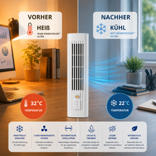 Lade das Bild in den Galerie-Viewer, HomeCooler Ultra - Mobile Klimaanlage – Keine Installation nötig | Kühlt sofort mit einem Druck

