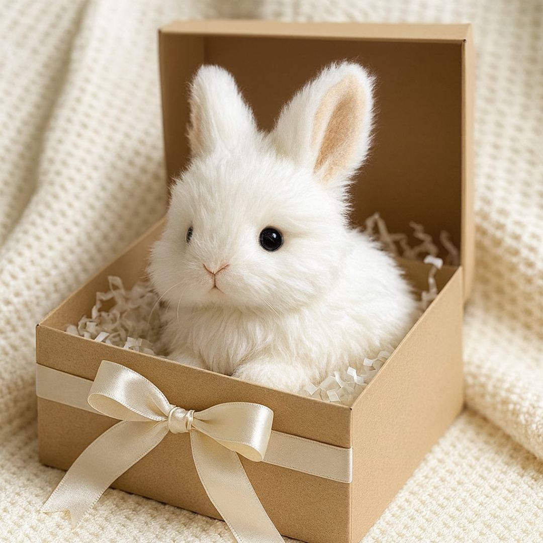 HoppelHase – Coniglio di peluche realistico che fa brillare gli occhi dei bambini