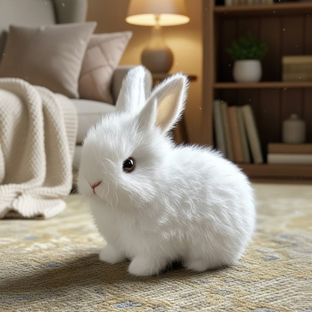HoppelHase – Coniglio di peluche realistico che fa brillare gli occhi dei bambini