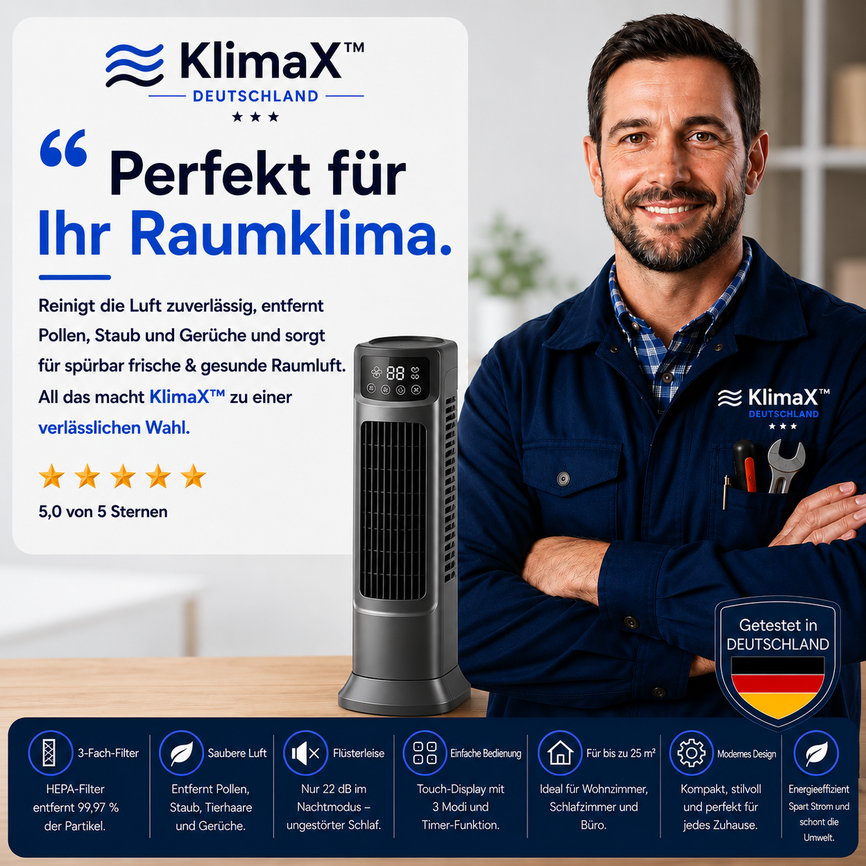 Climatizzatore KlimaX™ - l'originale visto in TV