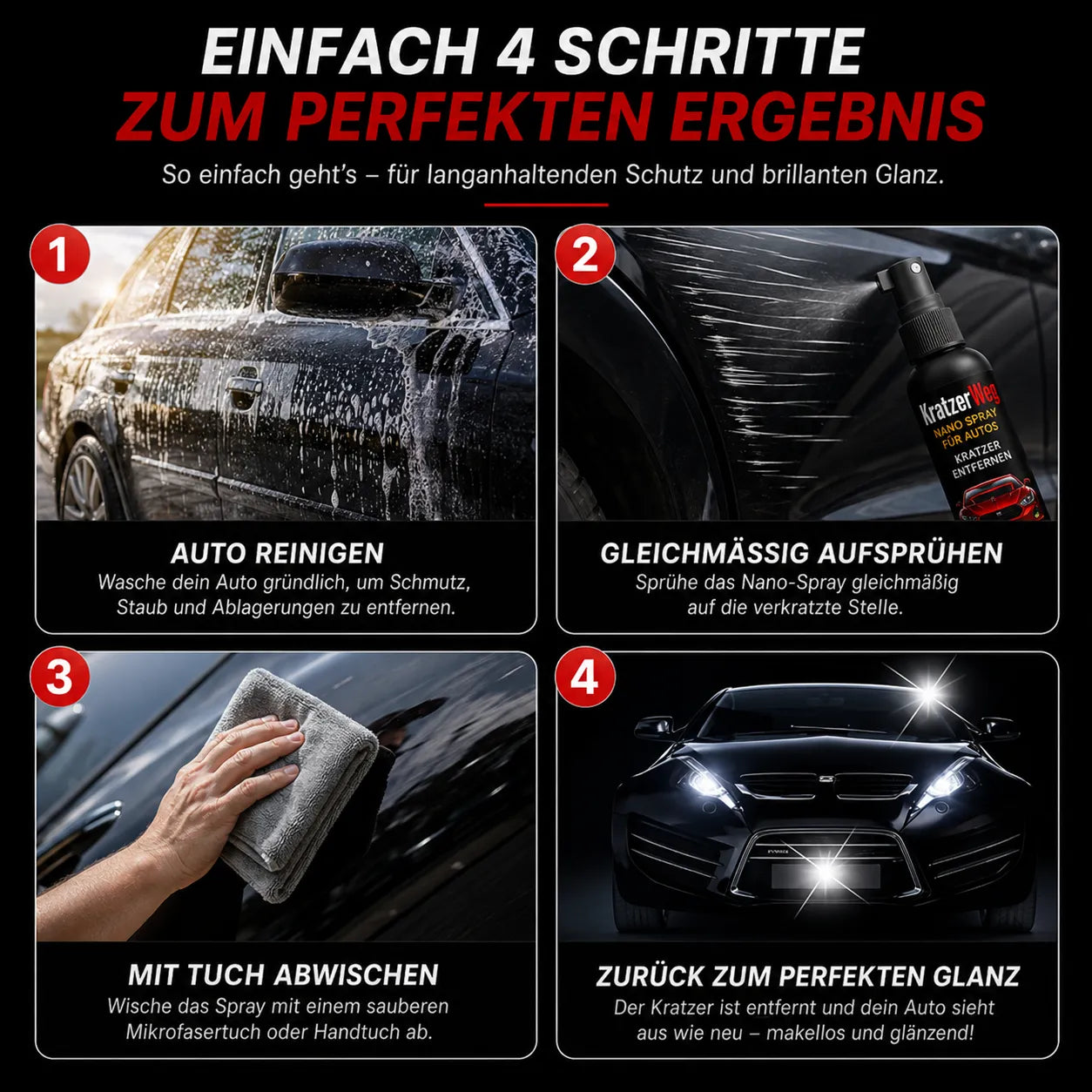 KratzerWeg - Nano Spray per Auto