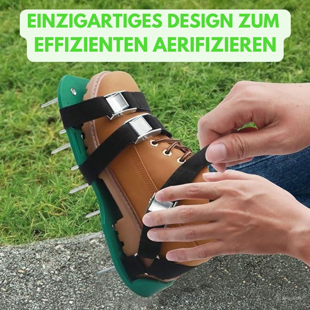Airflow - Rasen Belüftungsschuhe zum Aerifizieren (1x Paar)