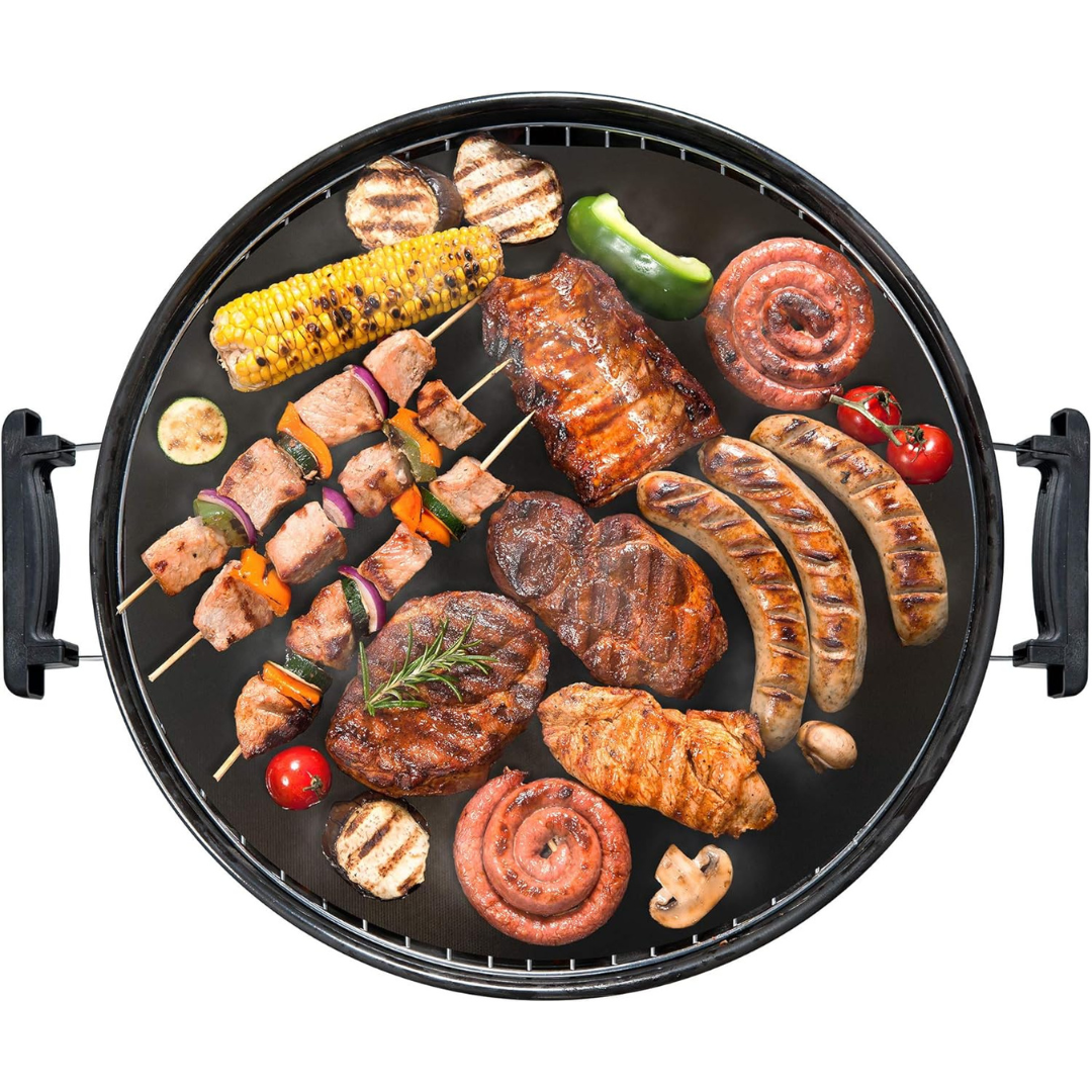 Set di 5 GrillMat - tappetini per griglia di alta qualità per una grigliata salutare