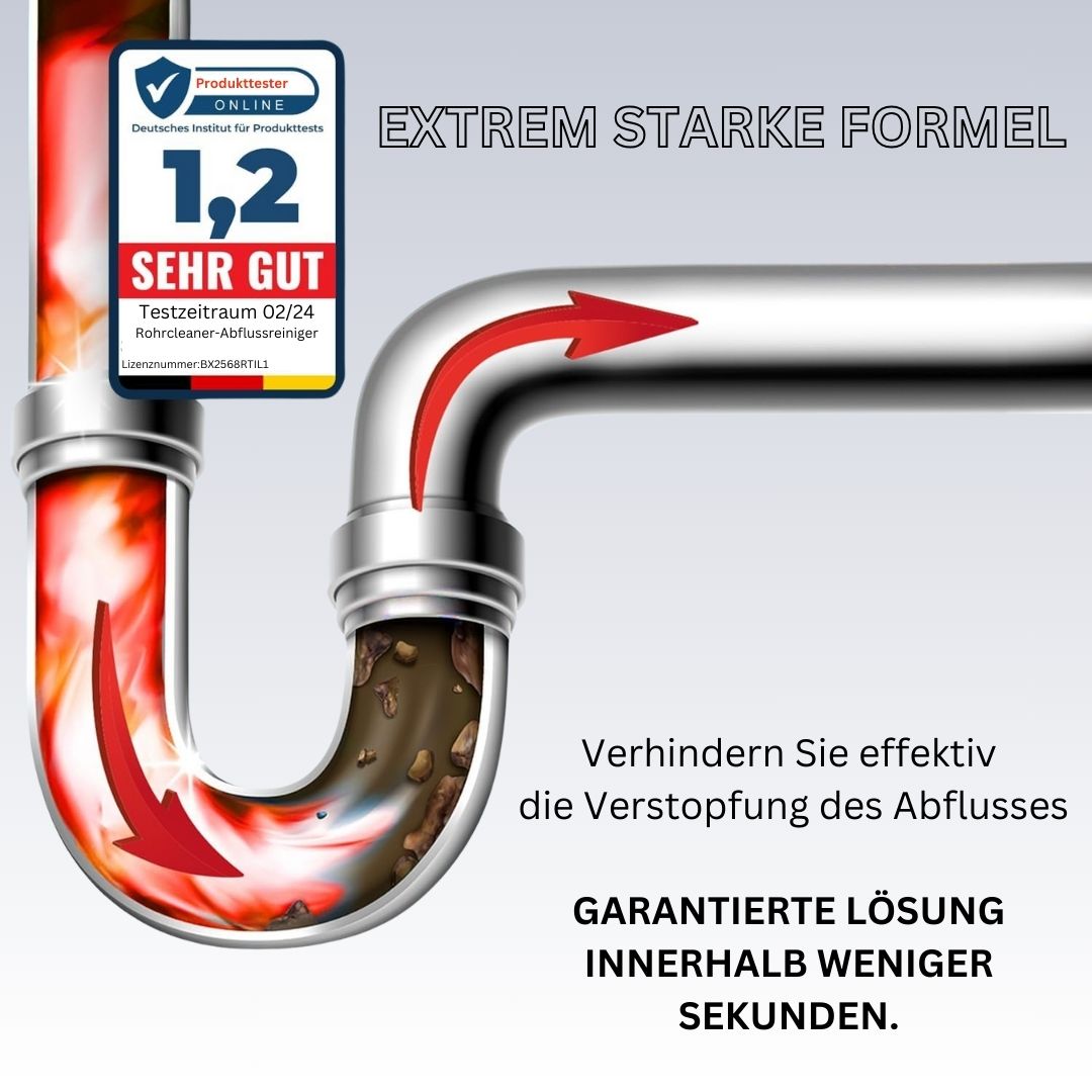 Rohrcleaner - detergente per scarichi ad alta pressione - promozione speciale