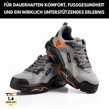 Lade das Bild in den Galerie-Viewer, SafeSneak Comfort+ ergonomischer Sicherheitsschuh mit anatomisch geformter Sohle - Zertifiziert nach EN ISO 20345

