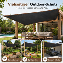 Carica l'immagine nel visualizzatore di Gallery, SonnenSchutz Pro – Premium Sonnenschutz-Netz für Terrasse &amp; Garten
