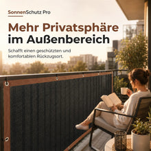 Carica l'immagine nel visualizzatore di Gallery, SonnenSchutz Pro – Premium Sonnenschutz-Netz für Terrasse &amp; Garten
