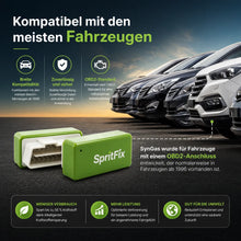 Carica l'immagine nel visualizzatore di Gallery, SpritFix - Riduce il consumo di carburante di ogni auto fino al 50%
