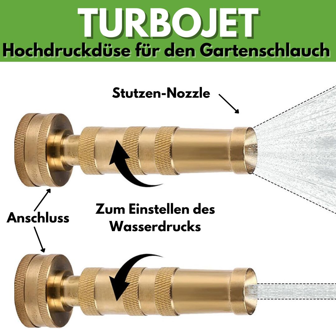 Turbojet - Ugello ad alta pressione per la gomma da giardino