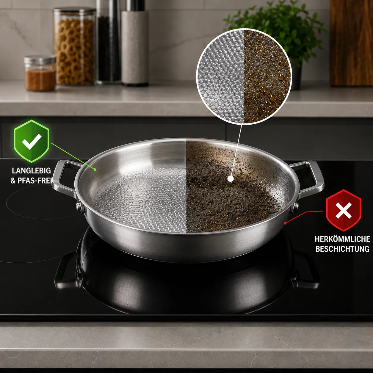 TitanPure Pro — Padella