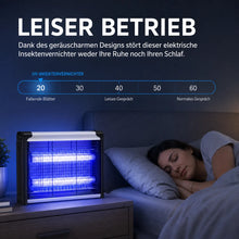 Carica l'immagine nel visualizzatore di Gallery, UV-Insektenvernichter – Elektrische Fliegen, Gelsen, Motten, Kakerlaken- &amp; Mückenfalle für Innen und Außen - 30–170 m²
