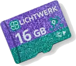 Scheda di memoria da 16 GB