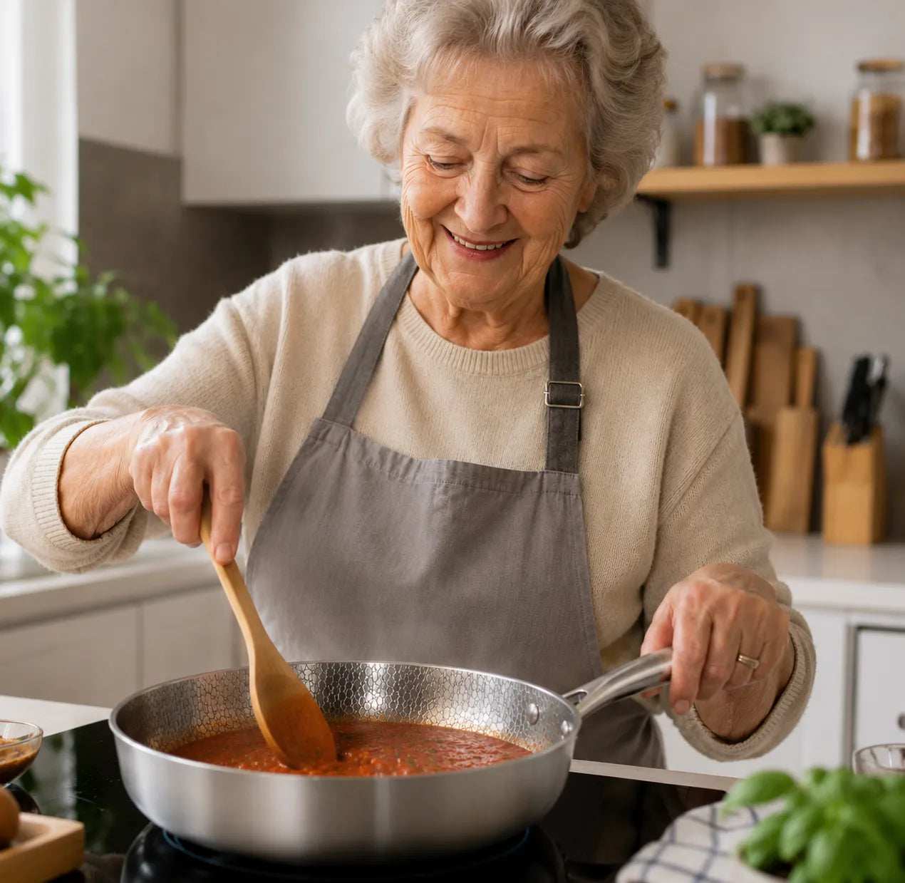 TitanPur Pro Padella Titan per brasati e carne macinata