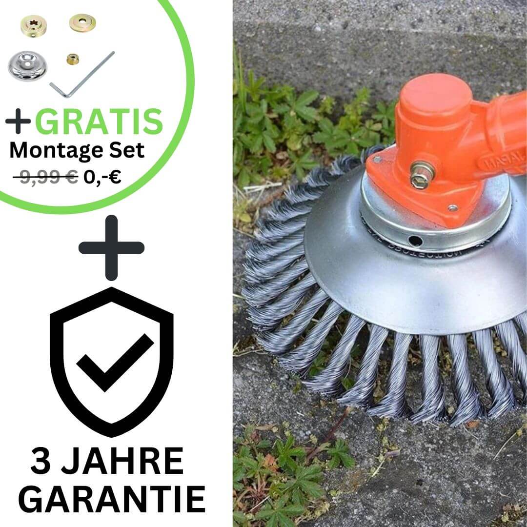 ProfiTrim - Il decespugliatore indistruttibile con set di montaggio gratuito