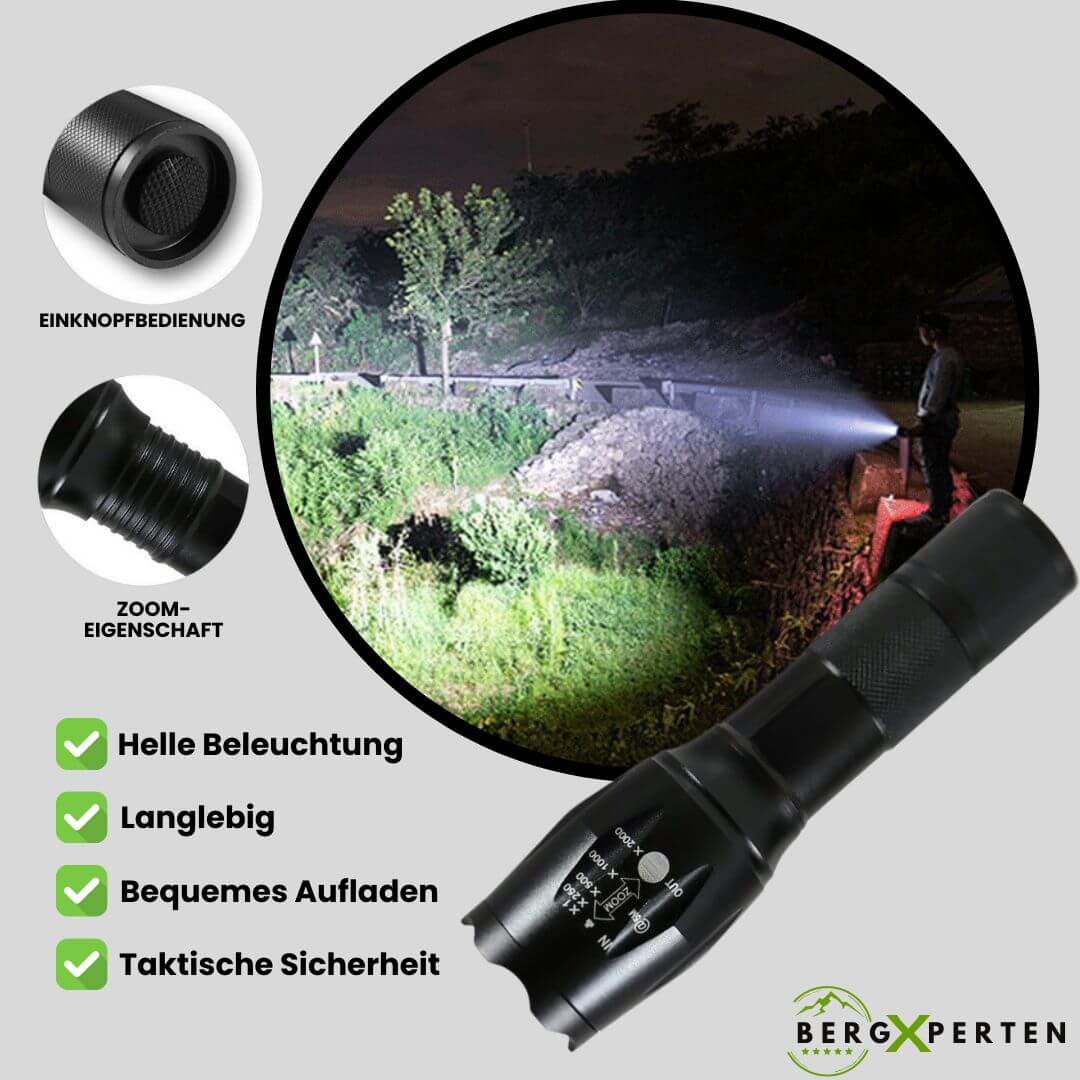 Lumen Pro - torcia tattica per pura luminosità e sicurezza