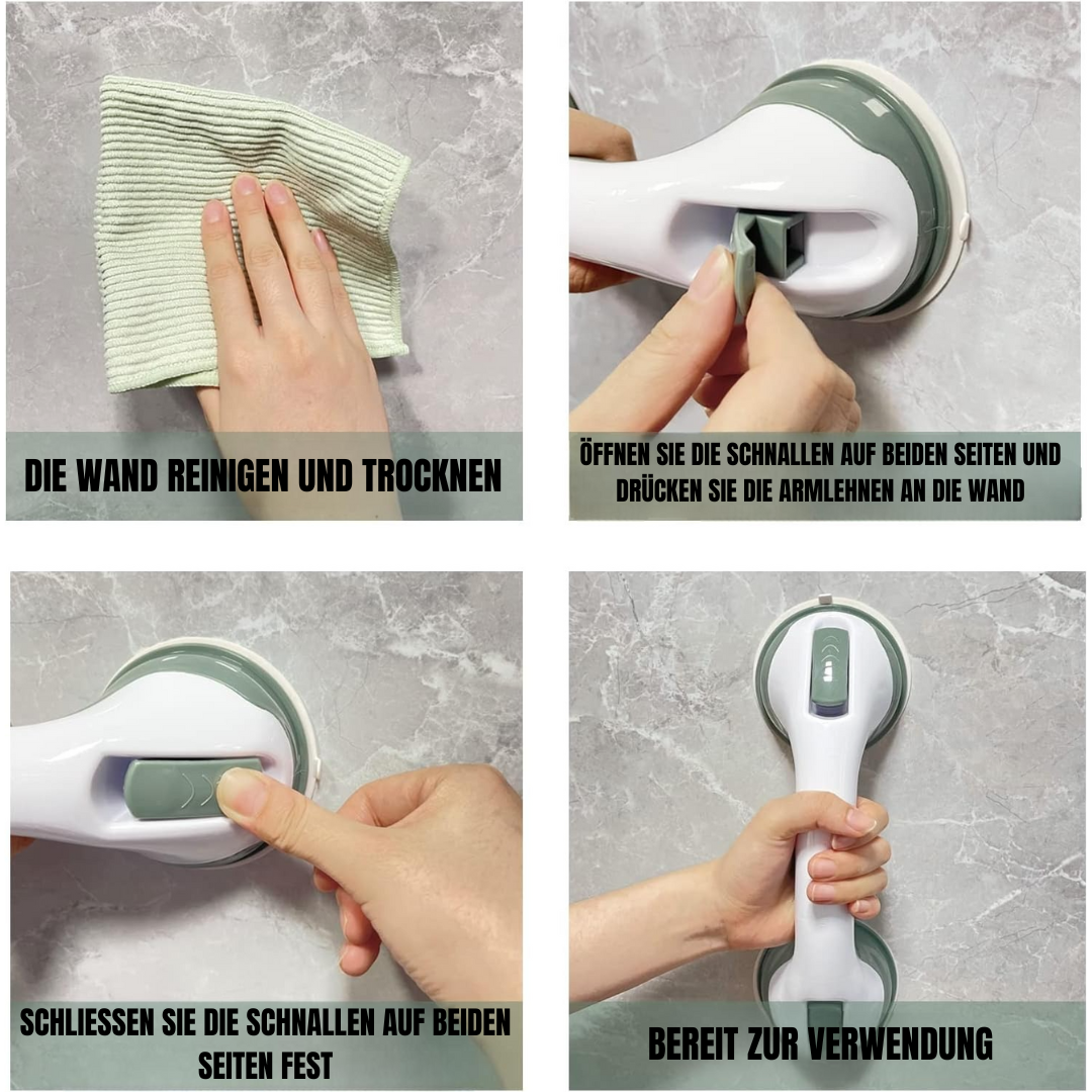 Safetytouch - Maniglia a ventosa per maggiore stabilità e sicurezza