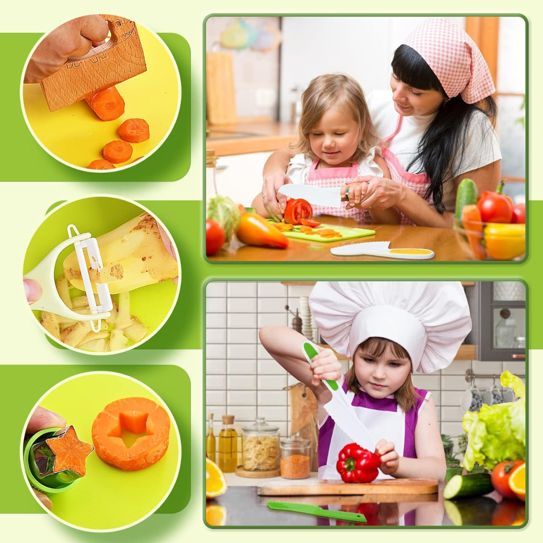 Set da cucina per bambini sicuro secondo Montessori - Cucina sicura per bambini
