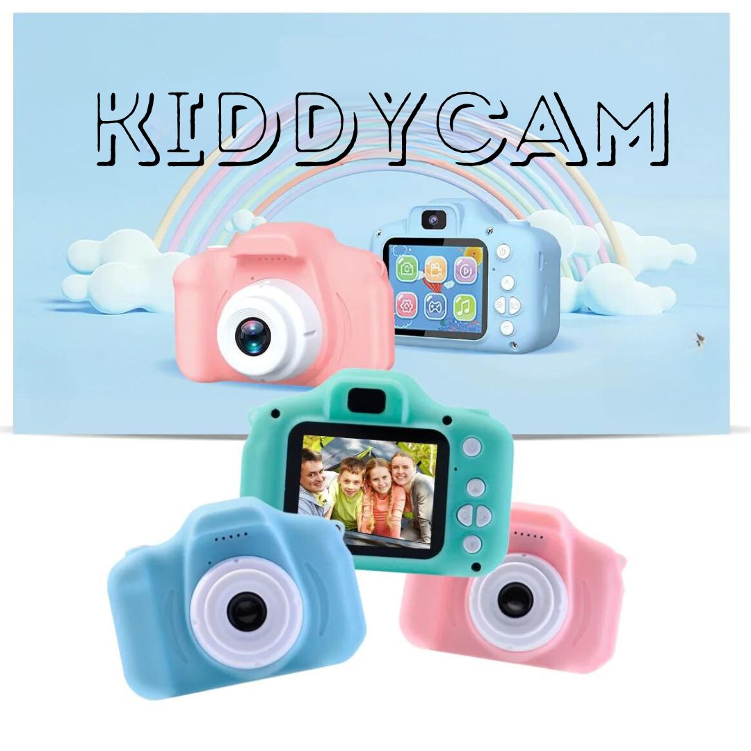 KiddyCam - Fotocamera digitale con scheda SD da 8GB per i momenti speciali dei bambini